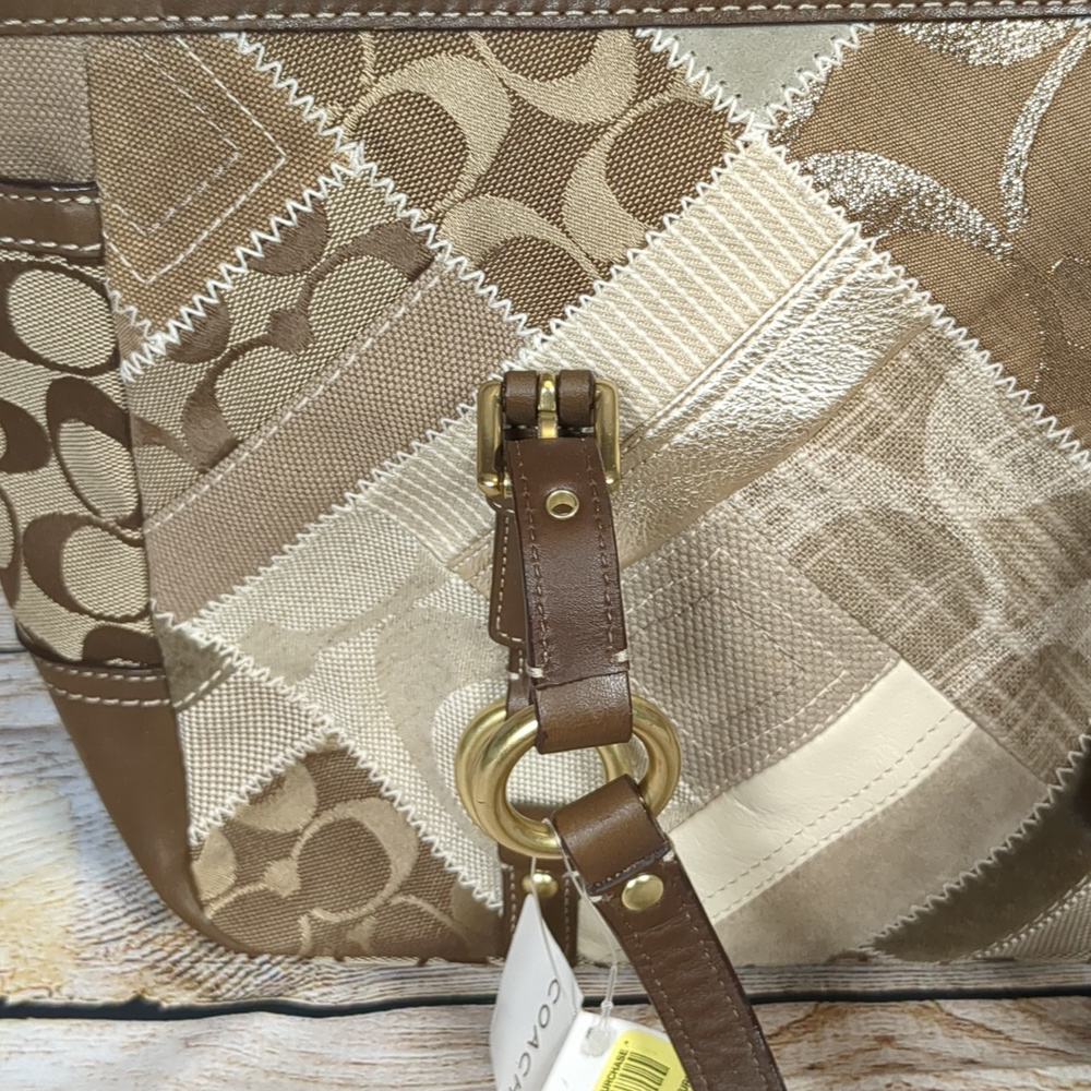Coach gallery patchwork tote handbag - Picture 3 of 11